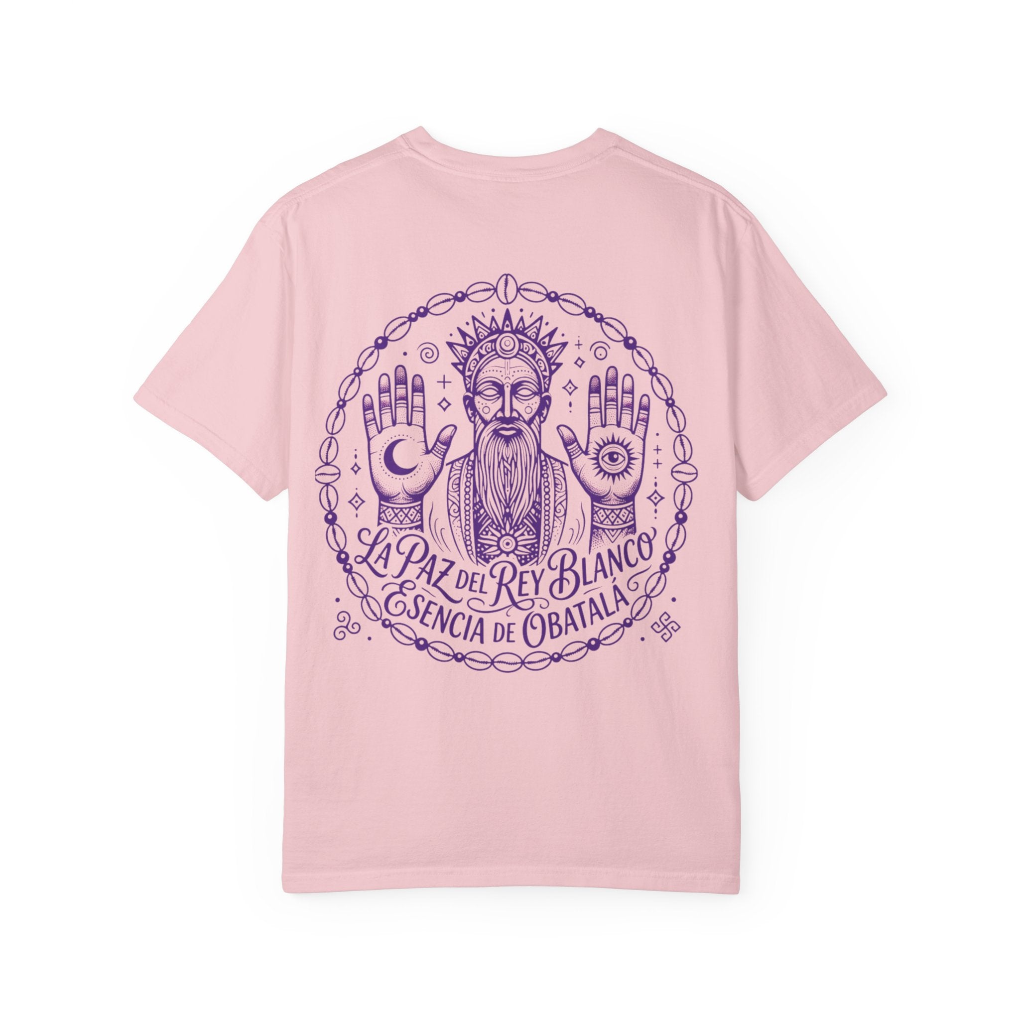 Obatalá Spirit T-Shirt — La Paz del Rey Blanco Graphic Tee