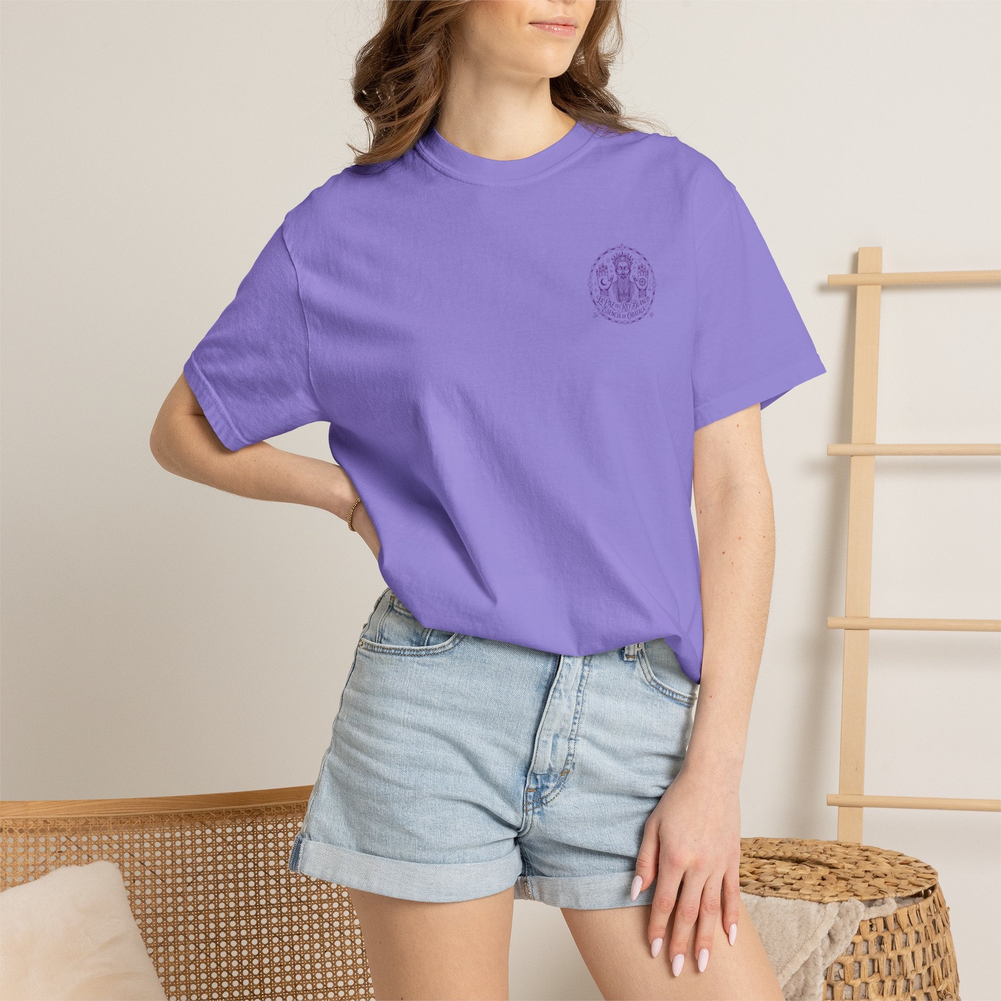 Obatalá Spirit T-Shirt — La Paz del Rey Blanco Graphic Tee