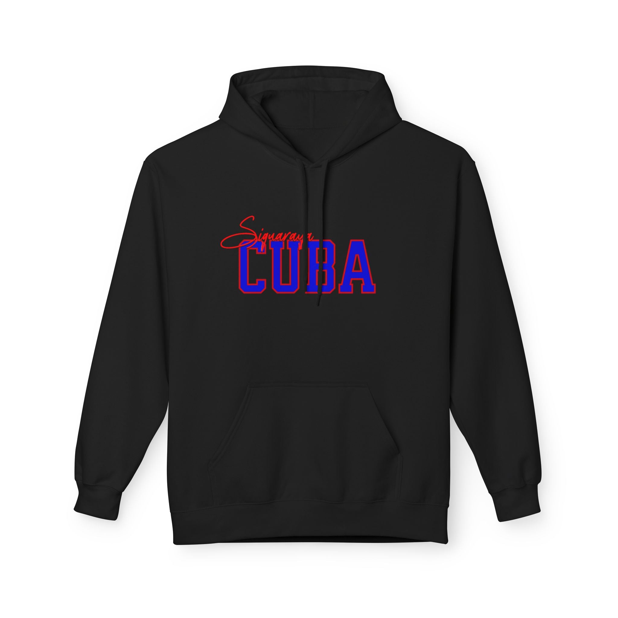 Hoodie — Bold 'Sigua Raya' Neon Script Back Print