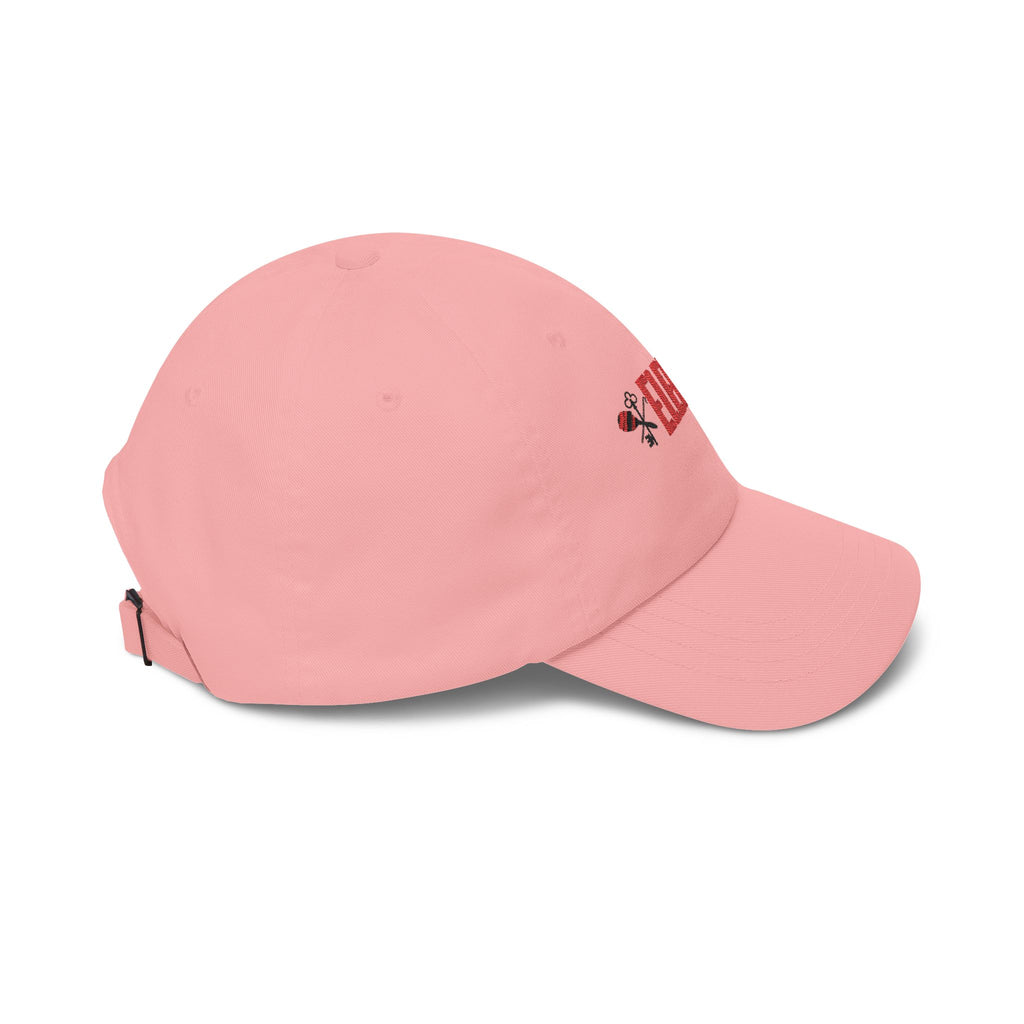 Eleguá Embroidered Dad Cap – Spiritual Afro-Cuban Orisha Hat