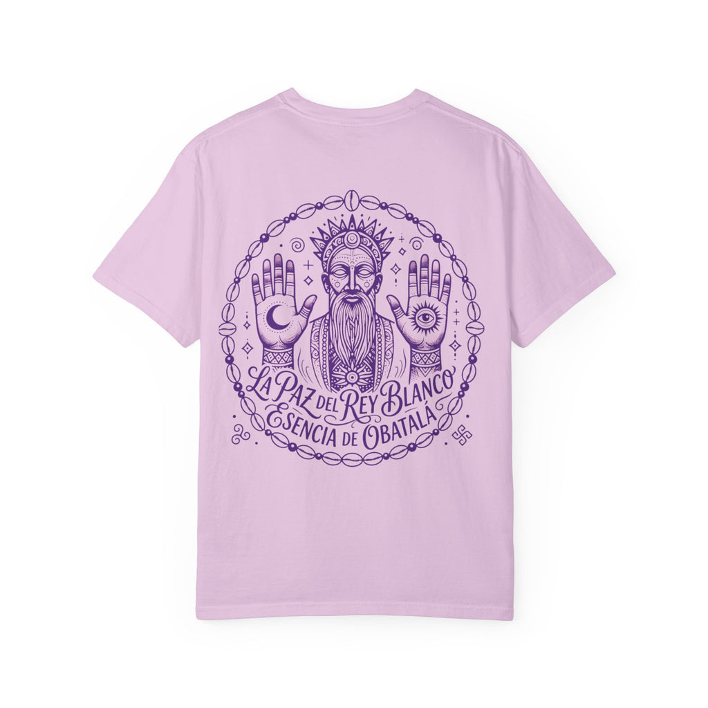 Obatalá Spirit T-Shirt — La Paz del Rey Blanco Graphic Tee