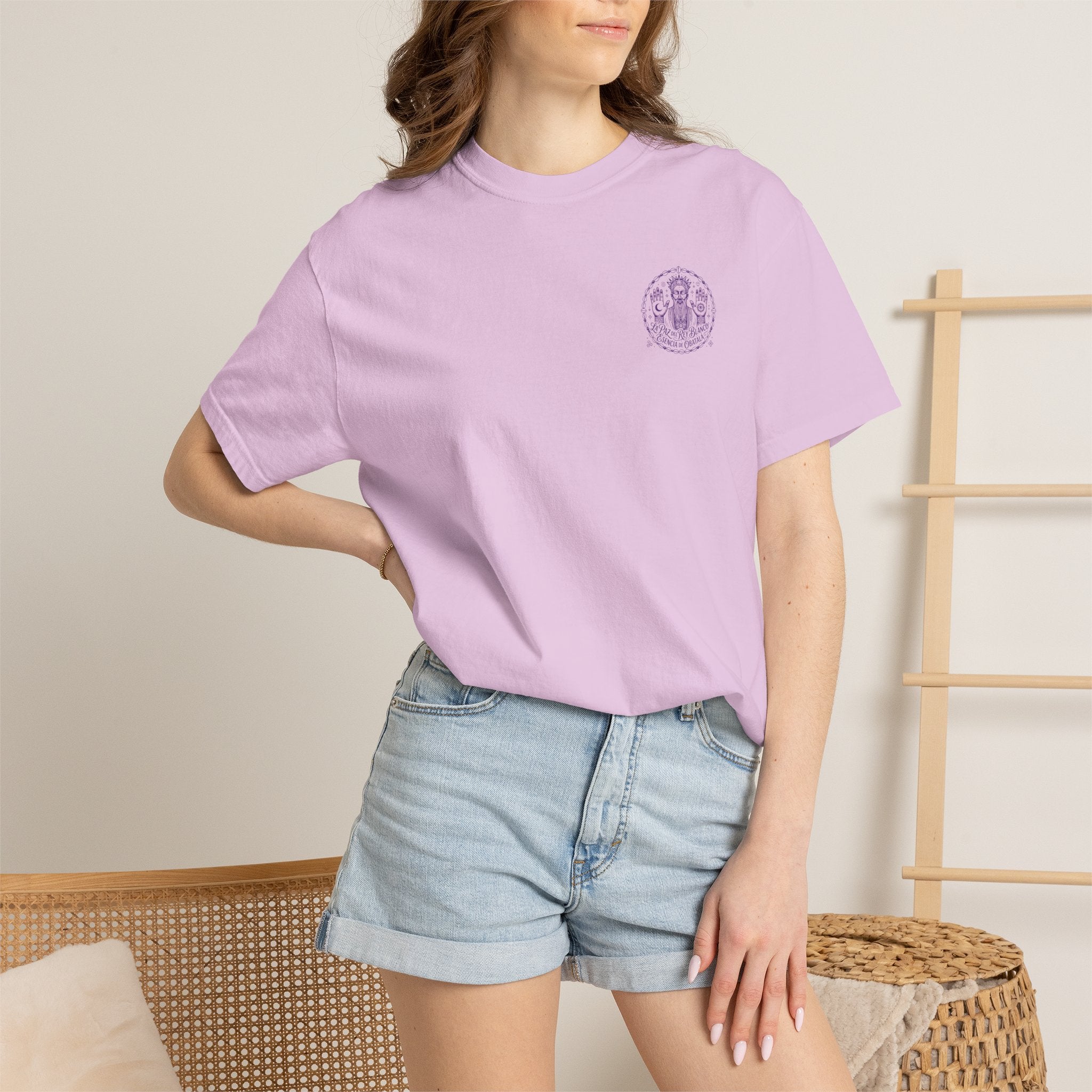Obatalá Spirit T-Shirt — La Paz del Rey Blanco Graphic Tee
