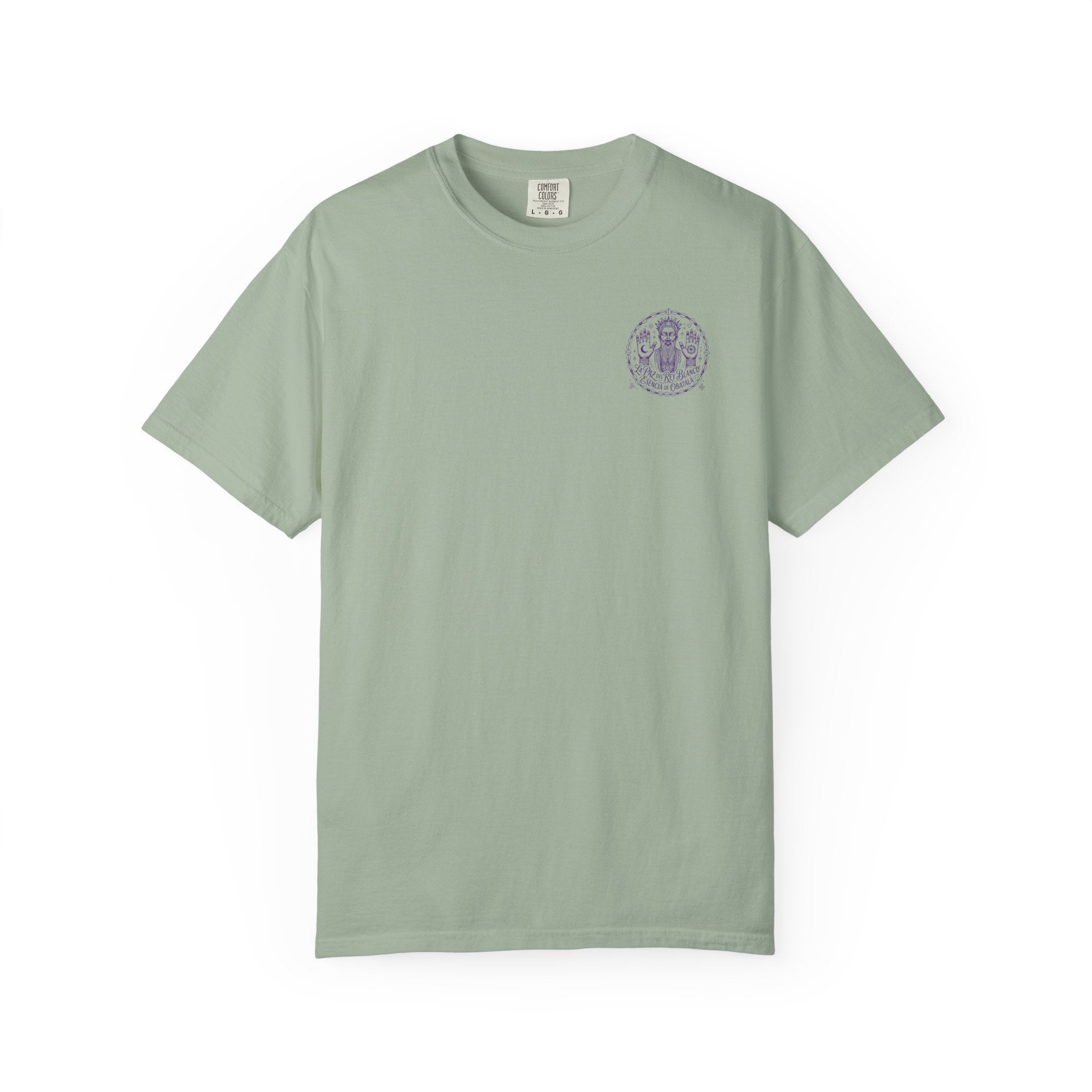 Obatalá Spirit T-Shirt — La Paz del Rey Blanco Graphic Tee