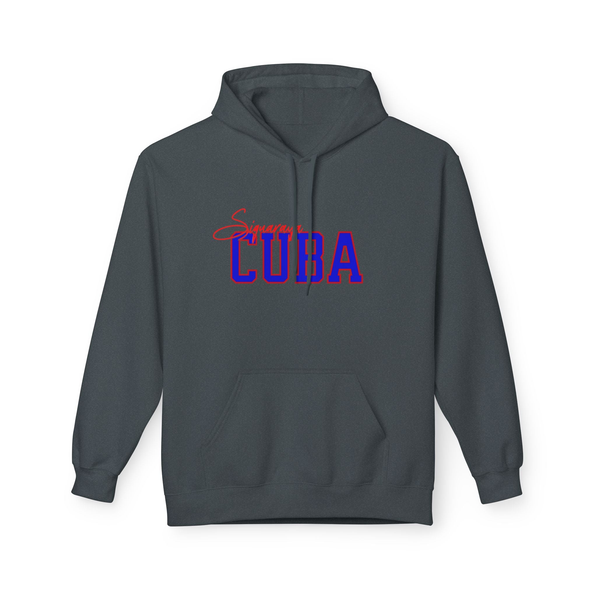 Hoodie — Bold 'Sigua Raya' Neon Script Back Print