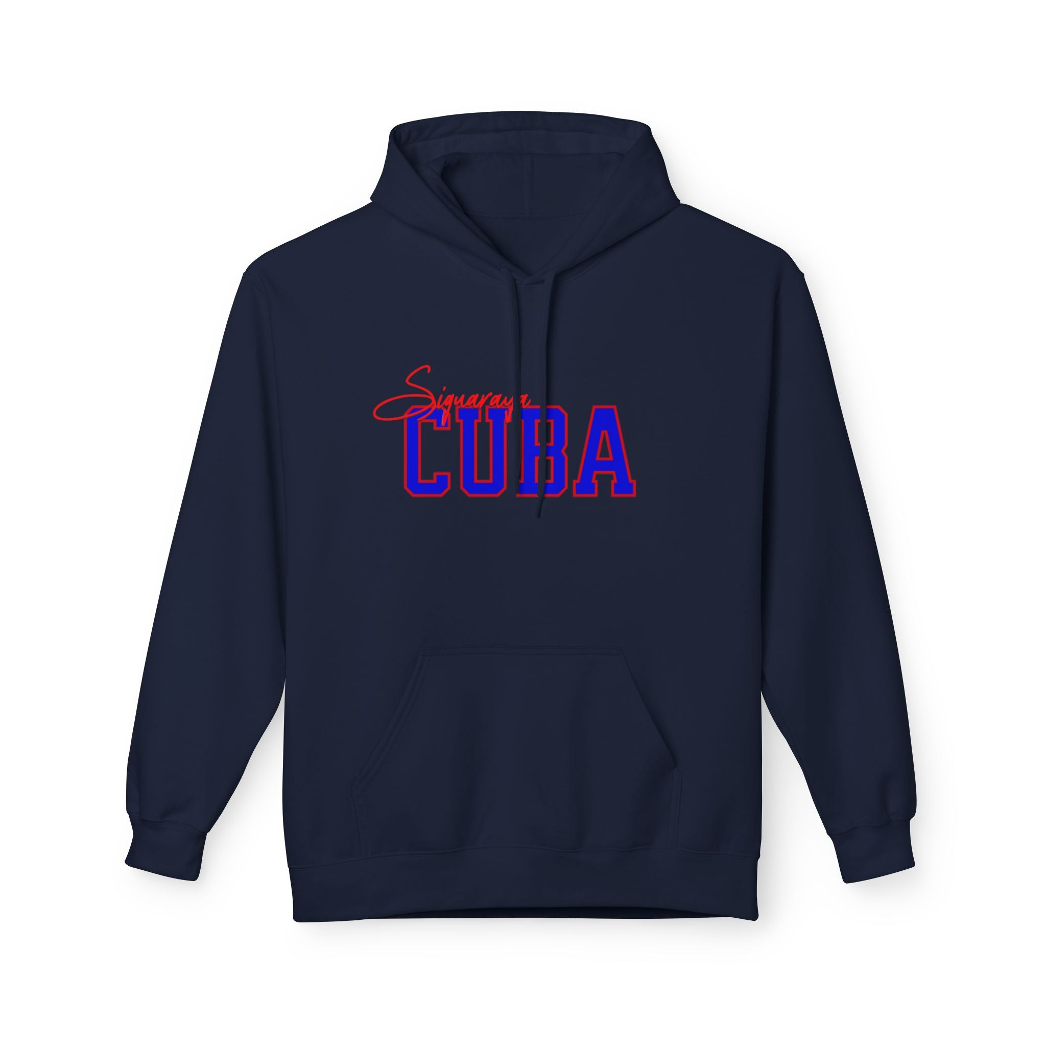 Hoodie — Bold 'Sigua Raya' Neon Script Back Print