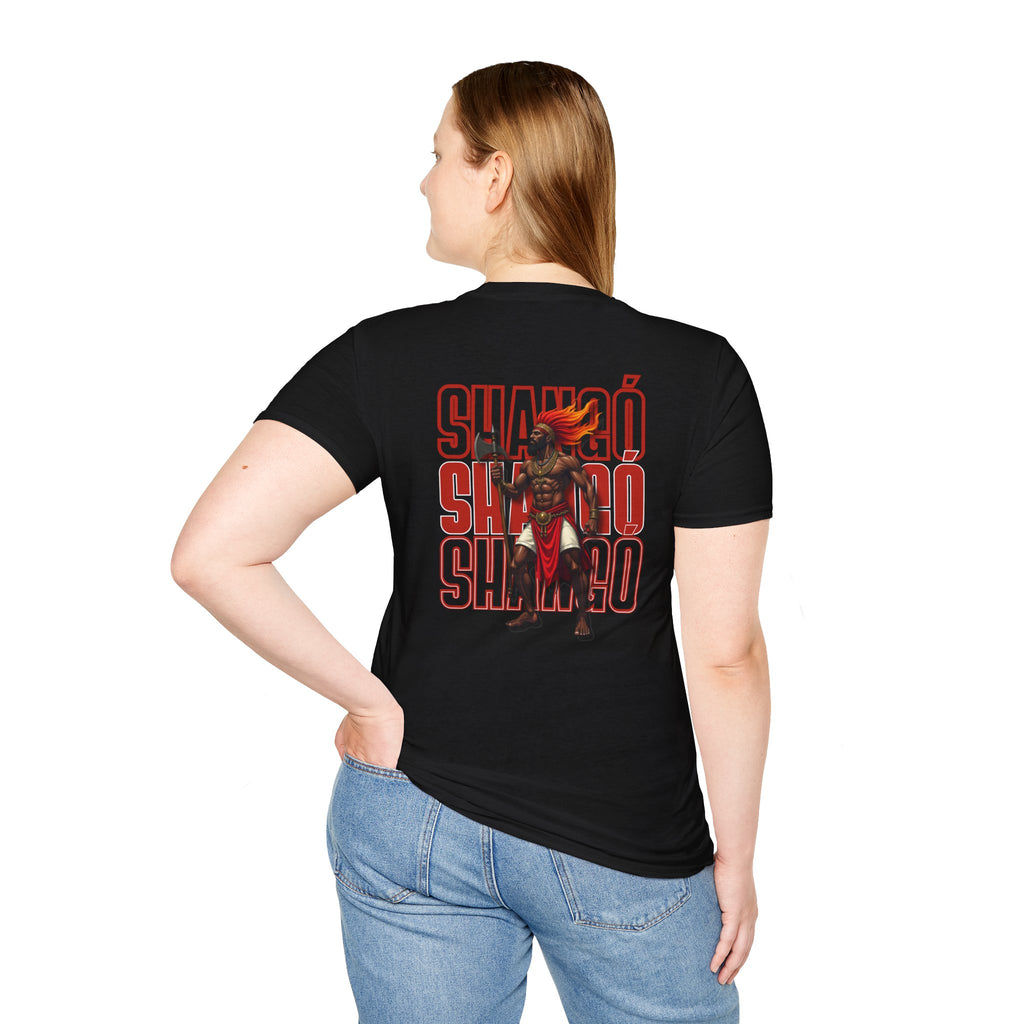 SHANGÓ Logo Tee | Short Chest Print T-Shirt
