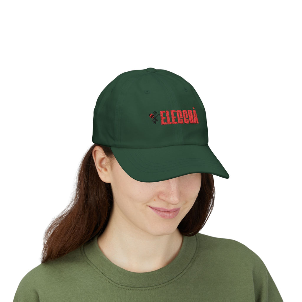Eleguá Embroidered Dad Cap – Spiritual Afro-Cuban Orisha Hat