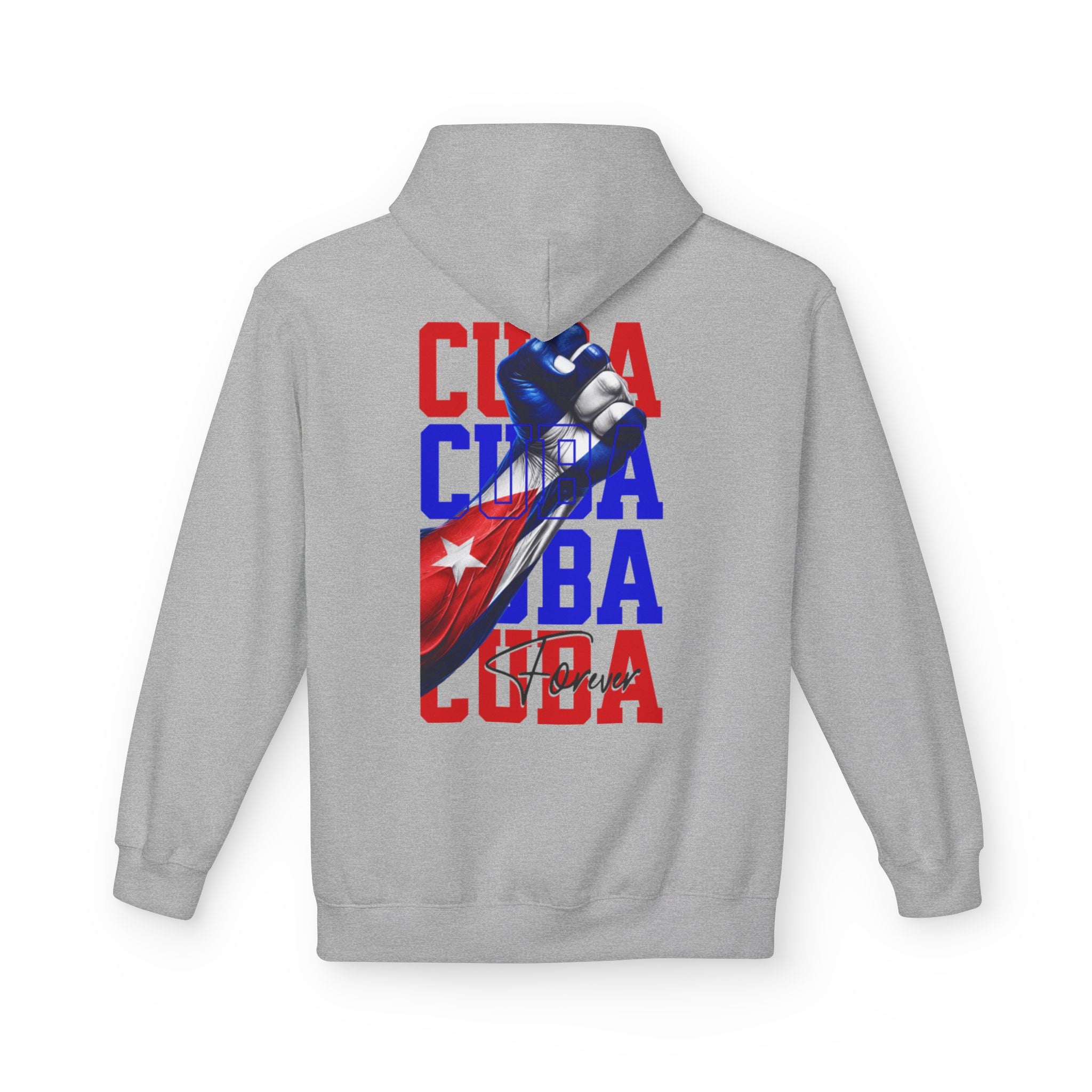 Hoodie — Bold 'Sigua Raya' Neon Script Back Print