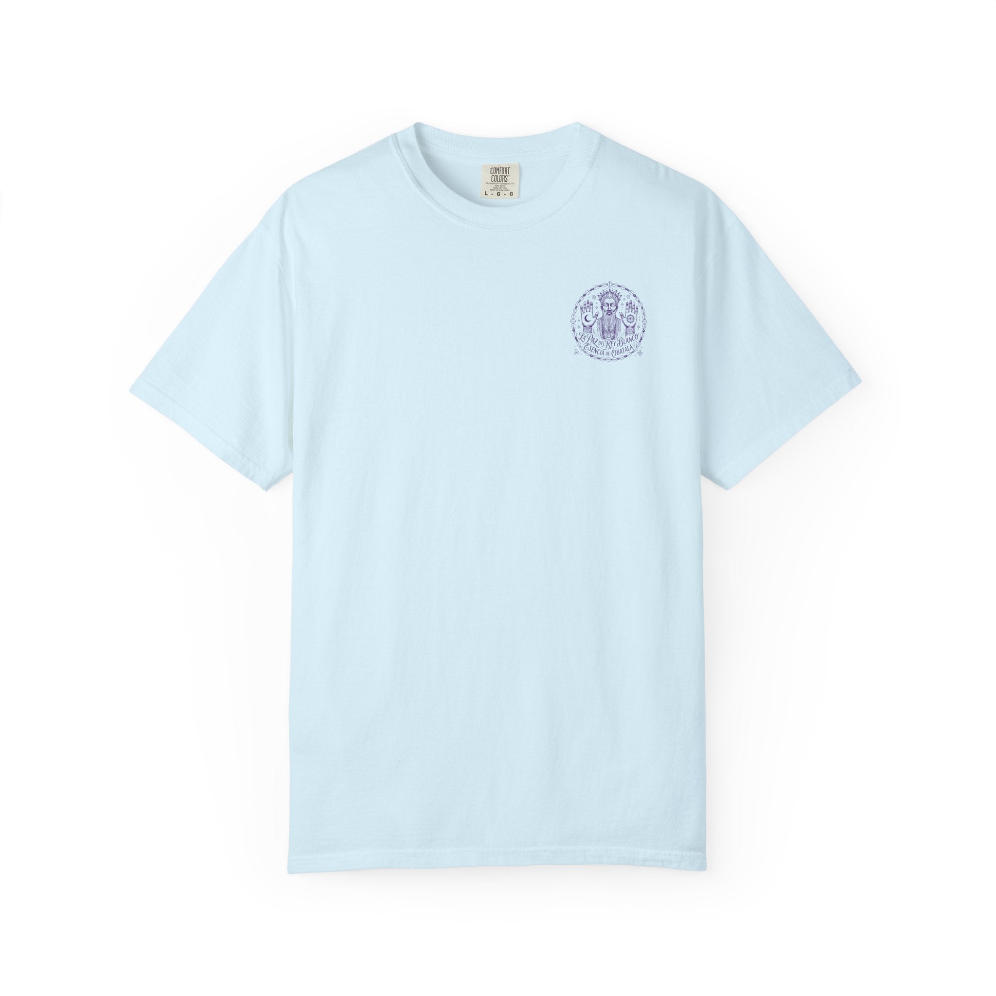 Obatalá Spirit T-Shirt — La Paz del Rey Blanco Graphic Tee