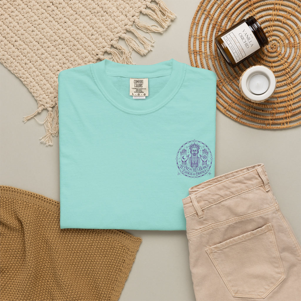 Obatalá Spirit T-Shirt — La Paz del Rey Blanco Graphic Tee