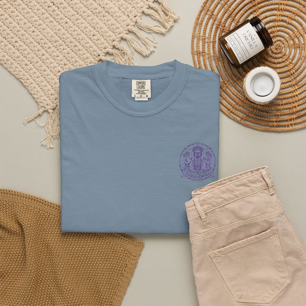 Obatalá Spirit T-Shirt — La Paz del Rey Blanco Graphic Tee