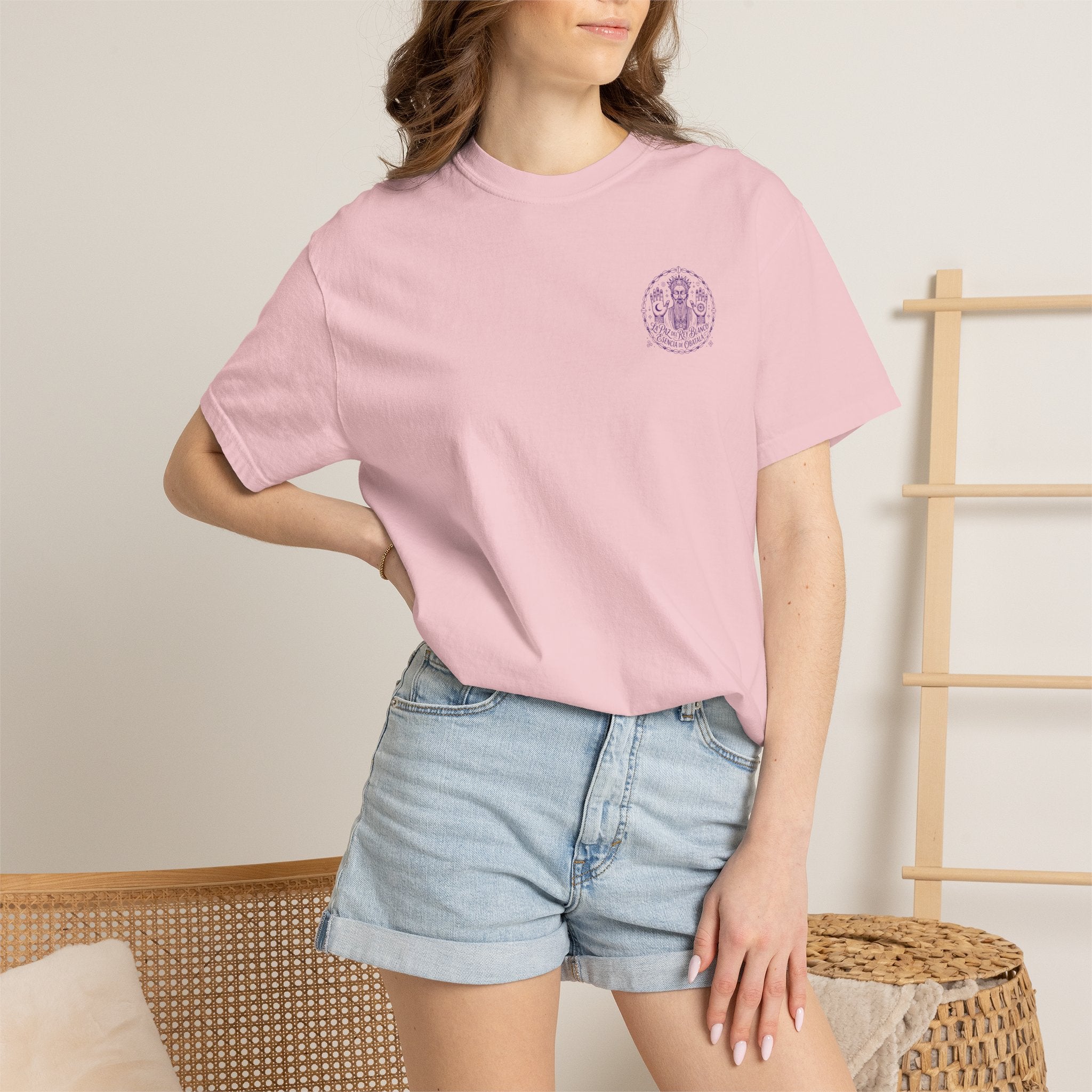 Obatalá Spirit T-Shirt — La Paz del Rey Blanco Graphic Tee