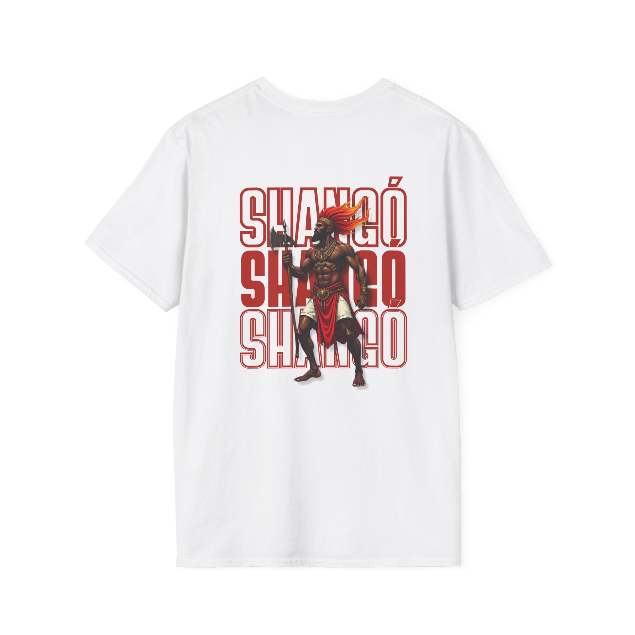 SHANGÓ Logo Tee | Short Chest Print T-Shirt