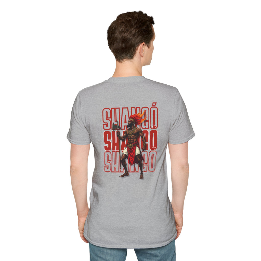 SHANGÓ Logo Tee | Short Chest Print T-Shirt