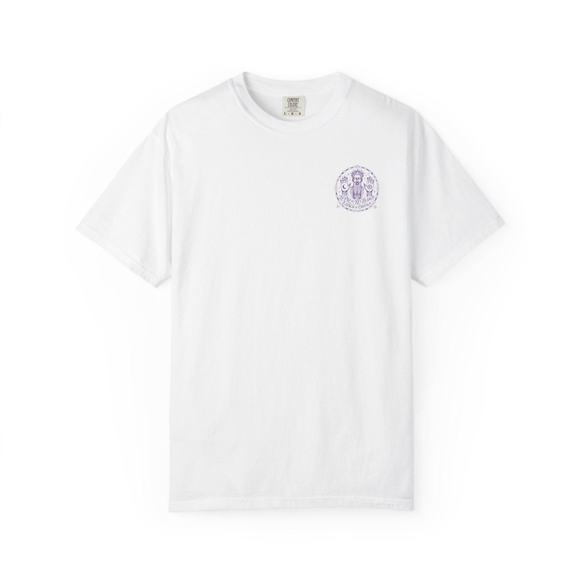 Obatalá Spirit T-Shirt — La Paz del Rey Blanco Graphic Tee
