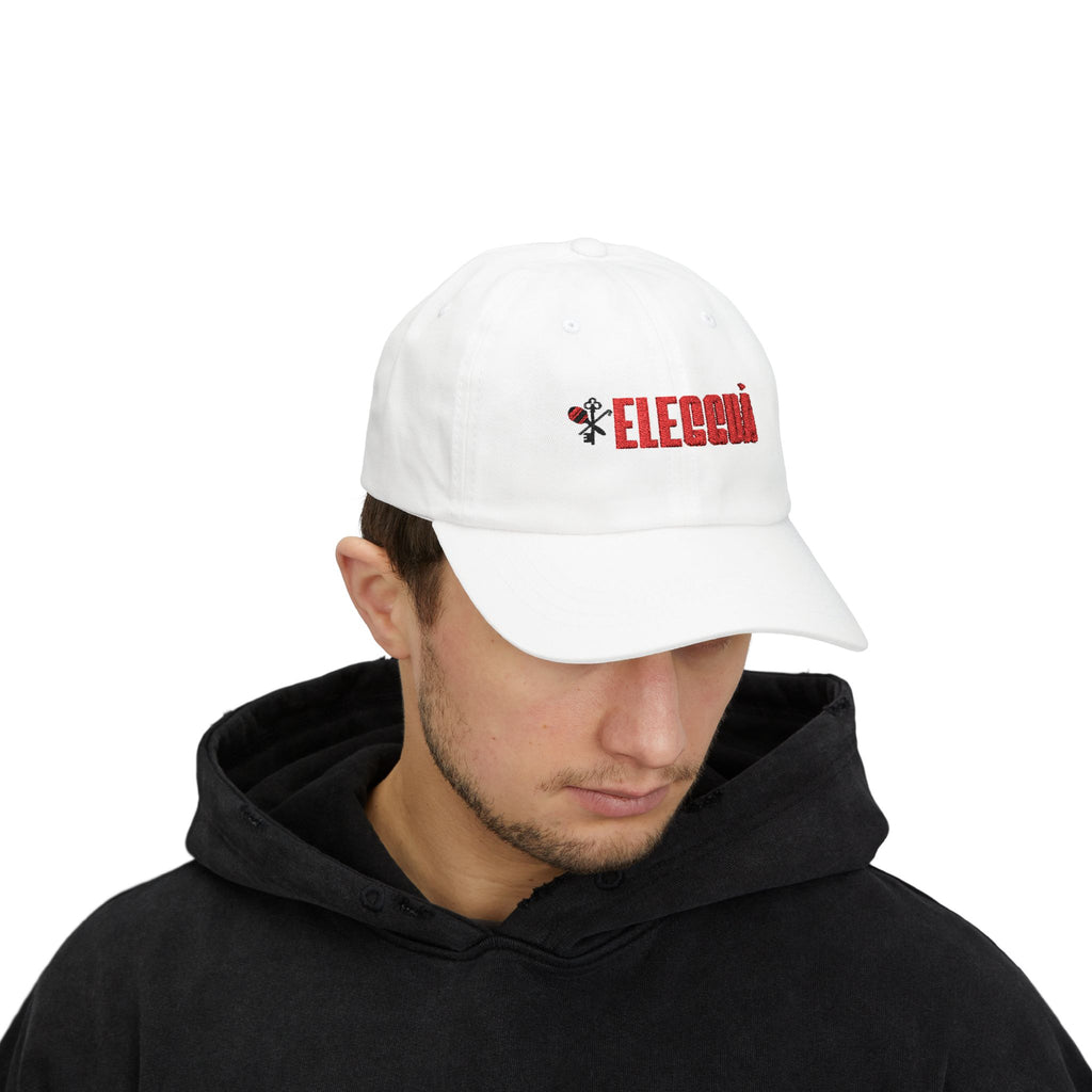 Eleguá Embroidered Dad Cap – Spiritual Afro-Cuban Orisha Hat