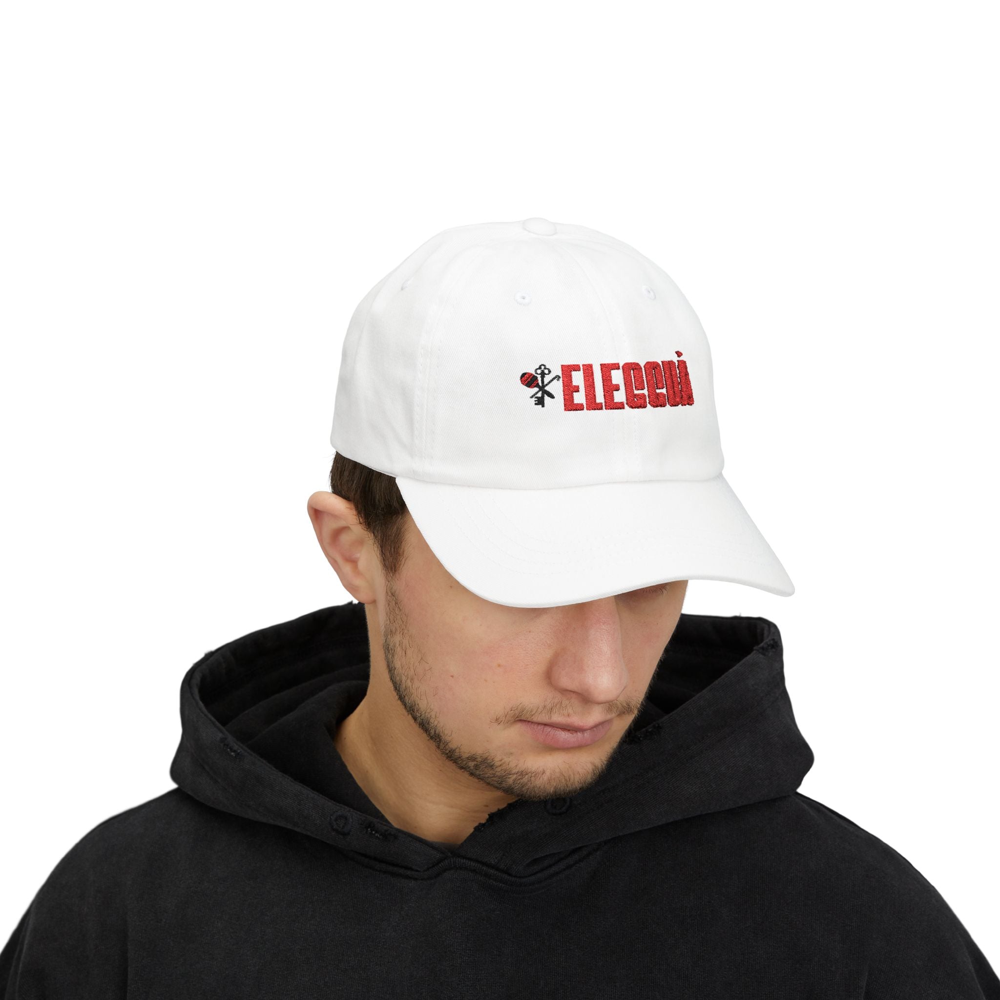 Eleguá Embroidered Dad Cap – Spiritual Afro-Cuban Orisha Hat