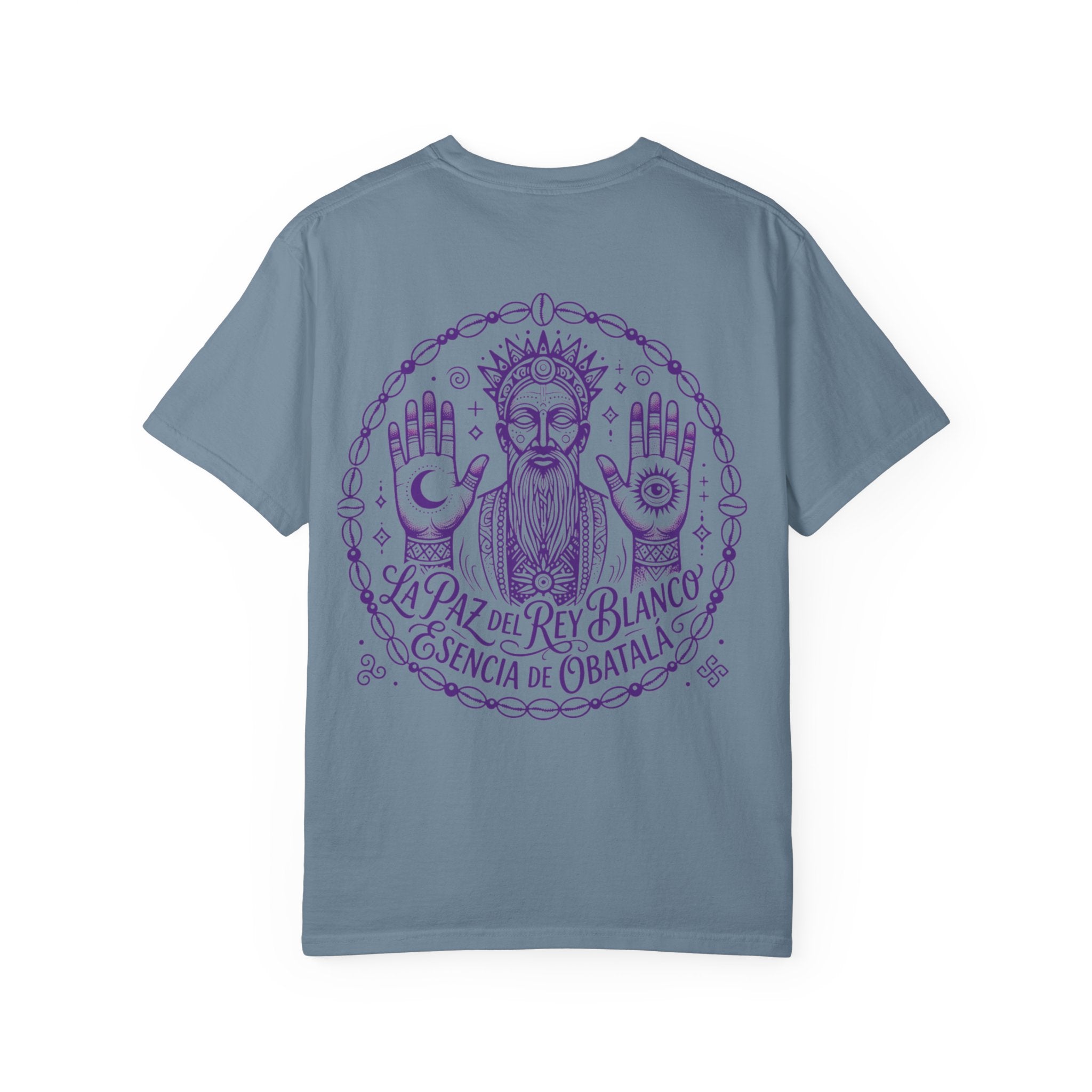 Obatalá Spirit T-Shirt — La Paz del Rey Blanco Graphic Tee