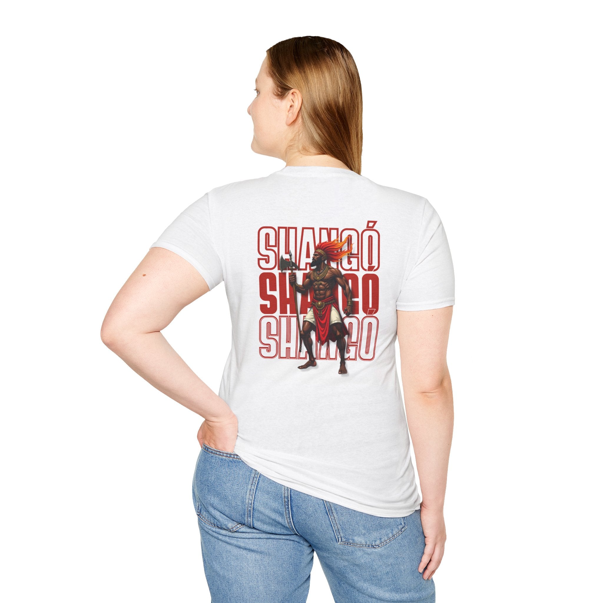 SHANGÓ Logo Tee | Short Chest Print T-Shirt