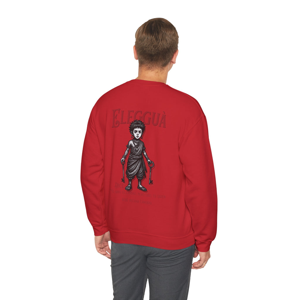Elegguá Child Sweatshirt – Santería/Orisha Devotional Crewneck