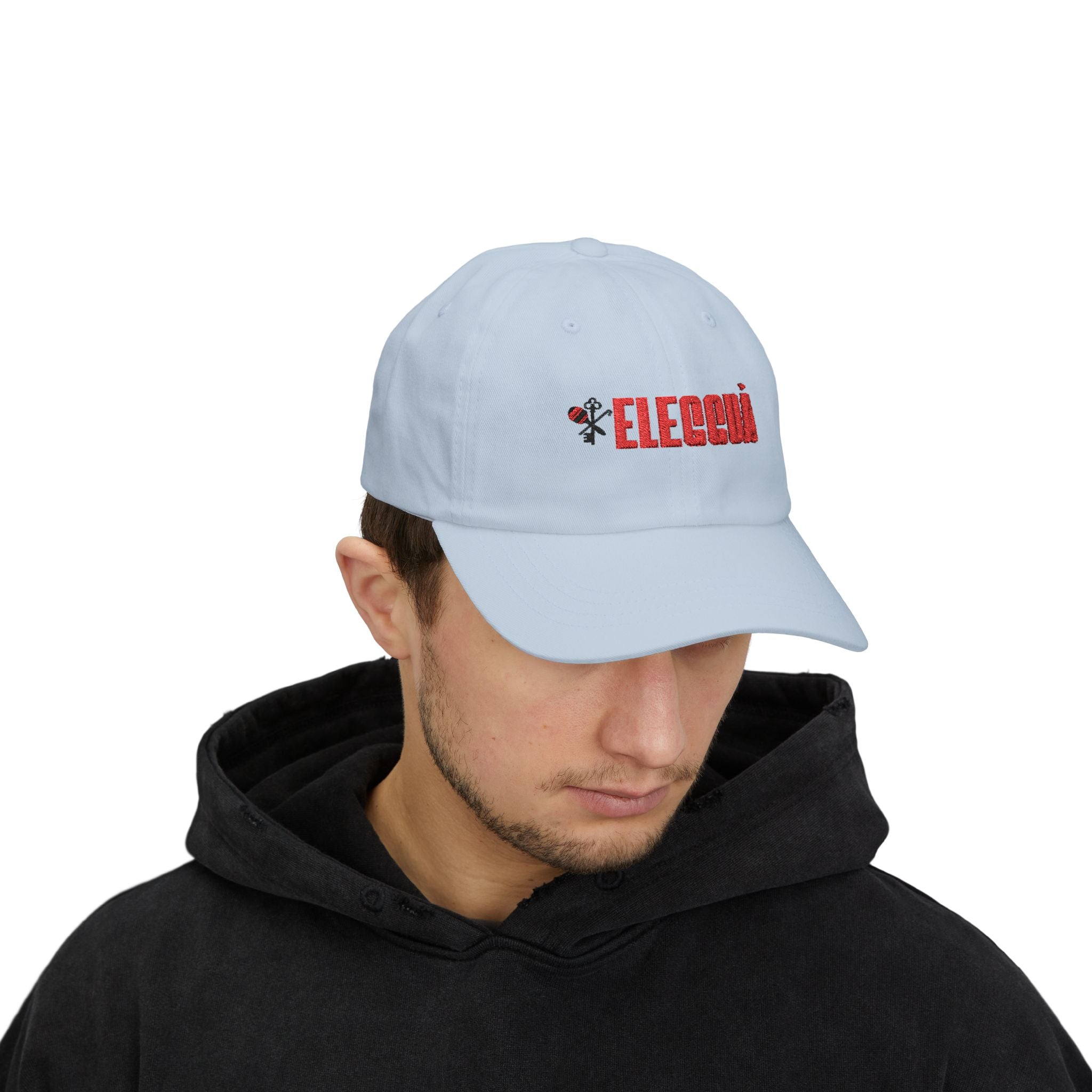 Eleguá Embroidered Dad Cap – Spiritual Afro-Cuban Orisha Hat