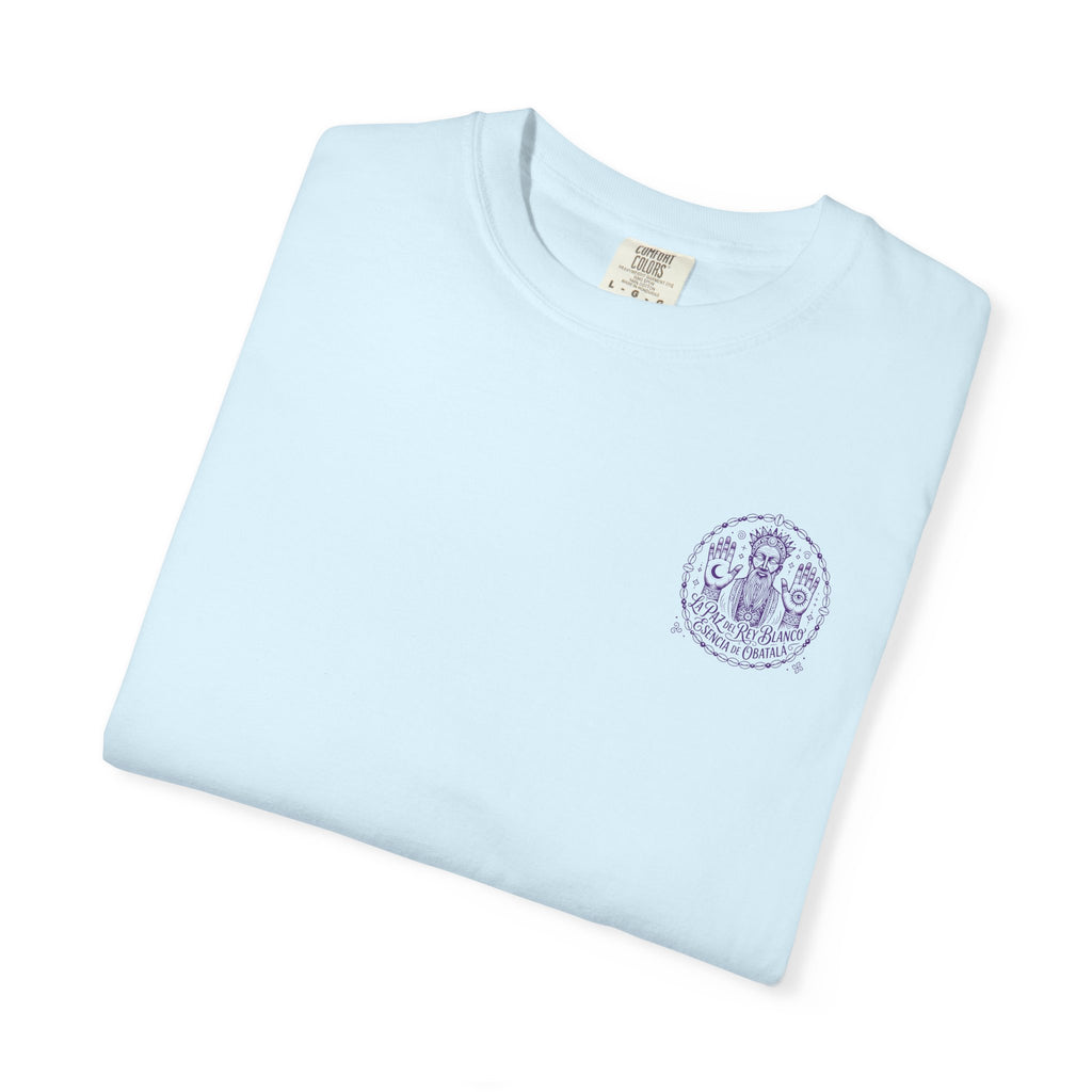 Obatalá Spirit T-Shirt — La Paz del Rey Blanco Graphic Tee