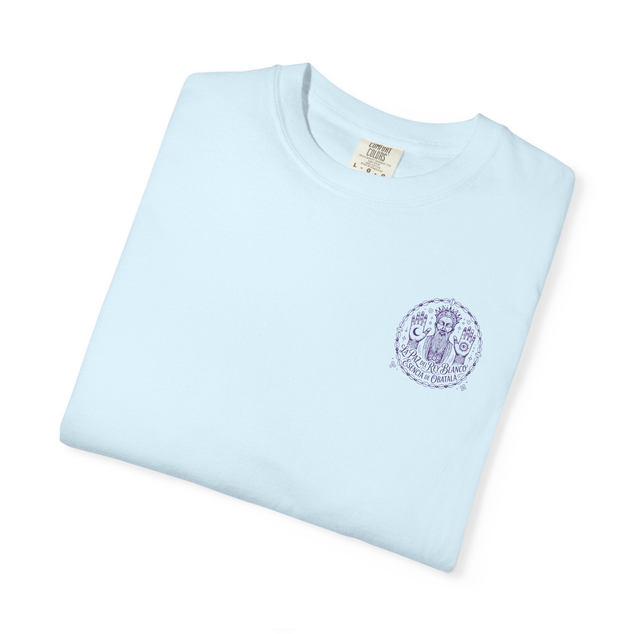 Obatalá Spirit T-Shirt — La Paz del Rey Blanco Graphic Tee
