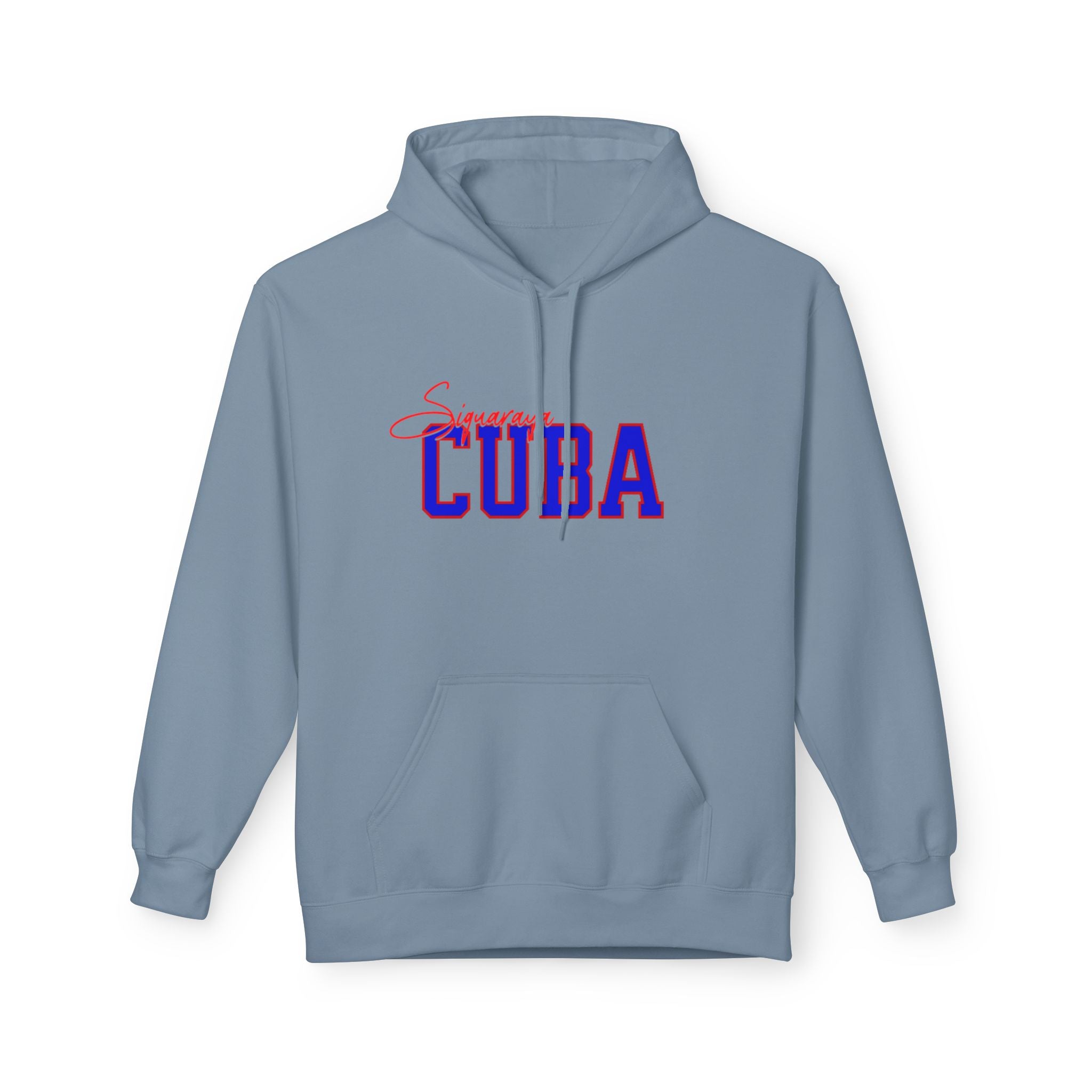 Hoodie — Bold 'Sigua Raya' Neon Script Back Print