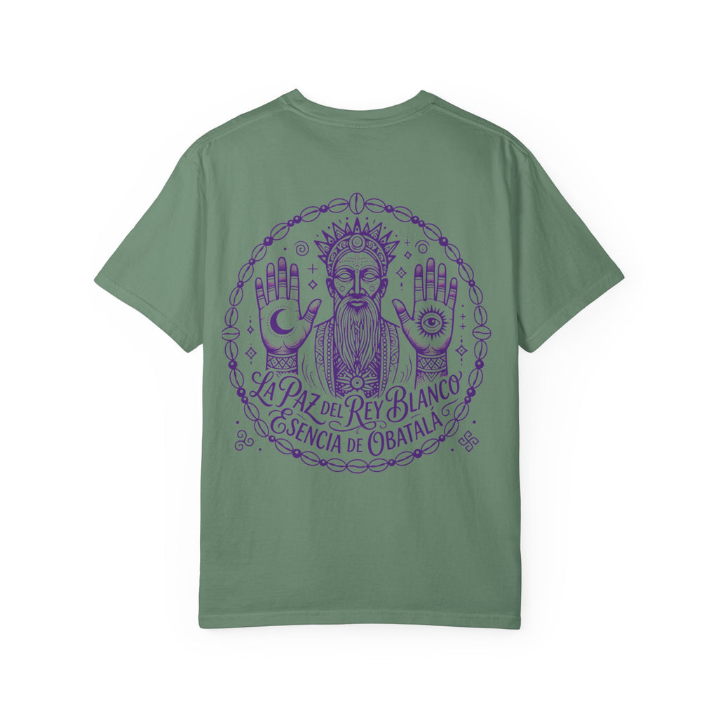 Obatalá Spirit T-Shirt — La Paz del Rey Blanco Graphic Tee