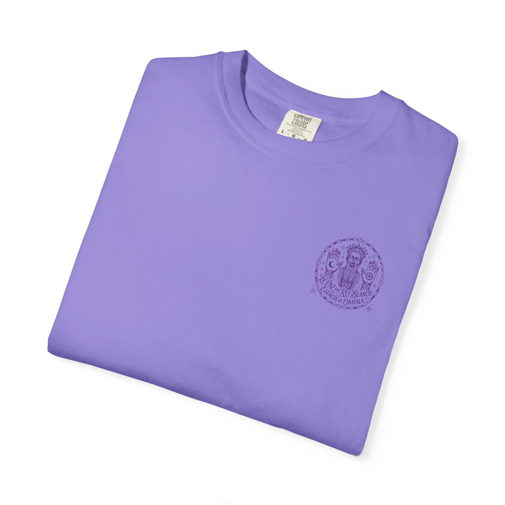 Obatalá Spirit T-Shirt — La Paz del Rey Blanco Graphic Tee