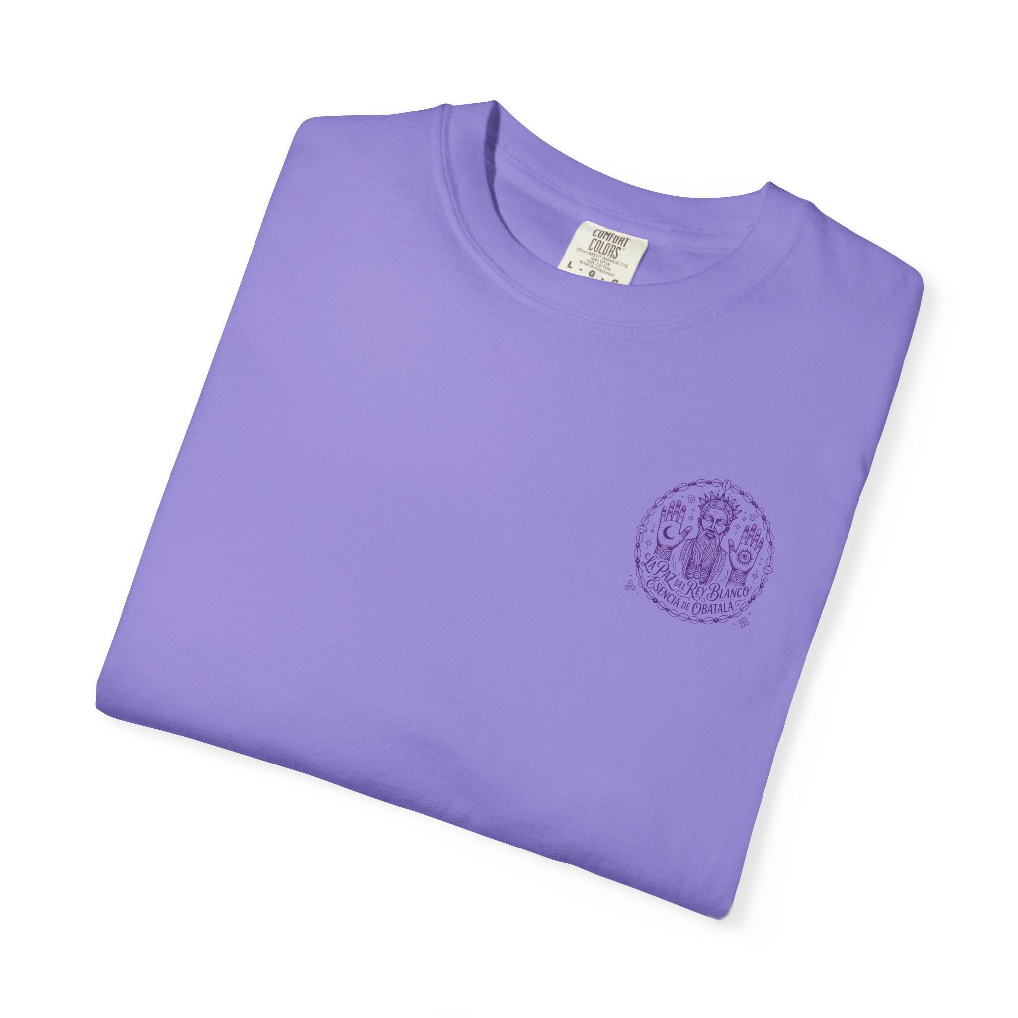 Obatalá Spirit T-Shirt — La Paz del Rey Blanco Graphic Tee