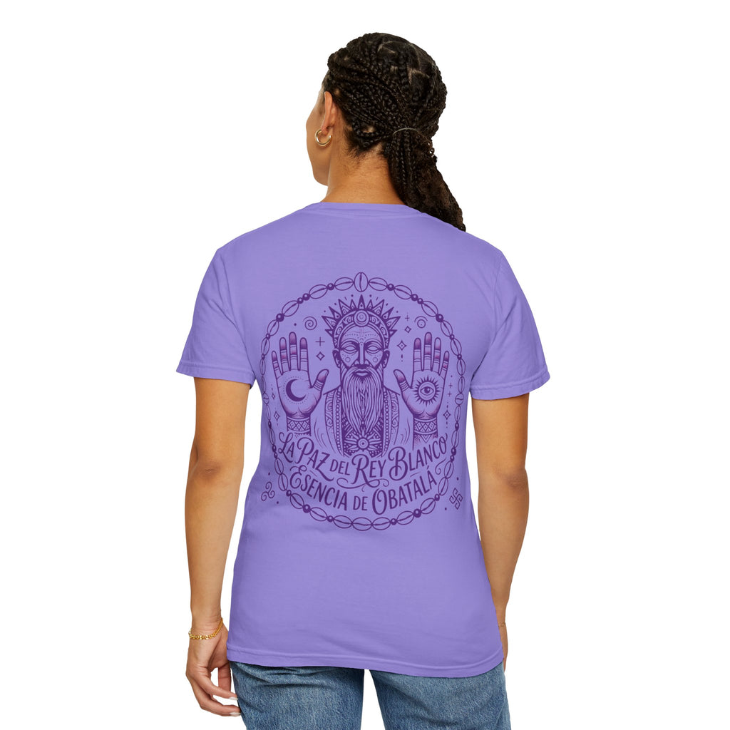 Obatalá Spirit T-Shirt — La Paz del Rey Blanco Graphic Tee