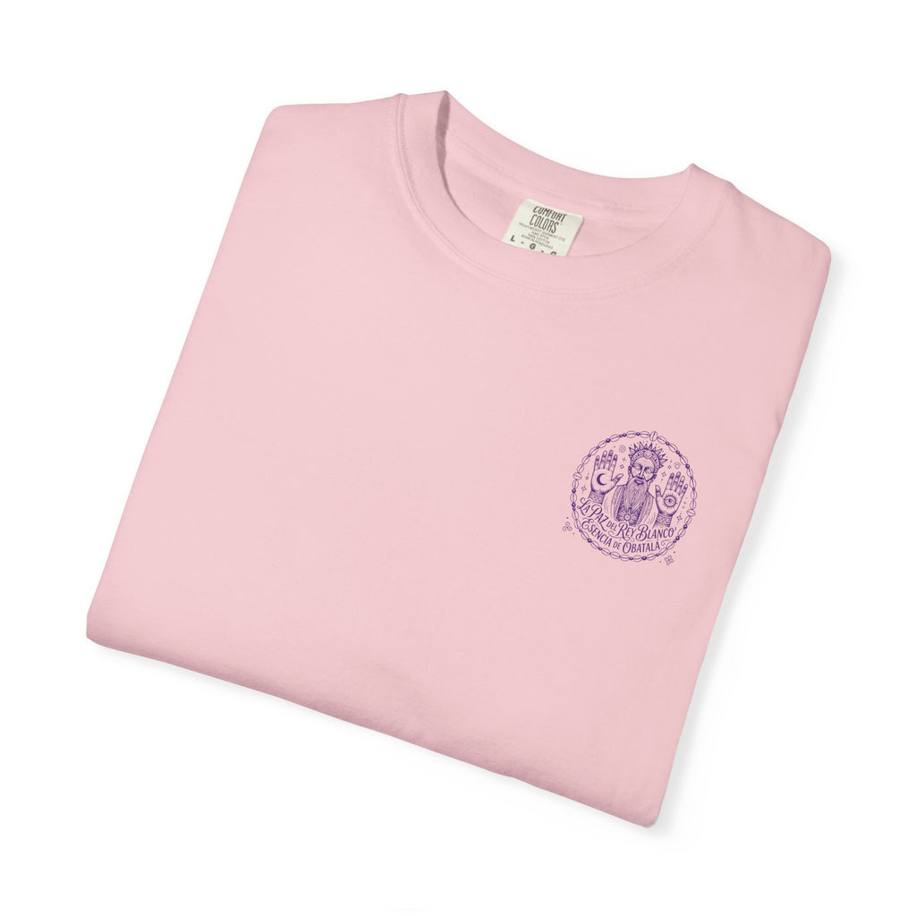 Obatalá Spirit T-Shirt — La Paz del Rey Blanco Graphic Tee