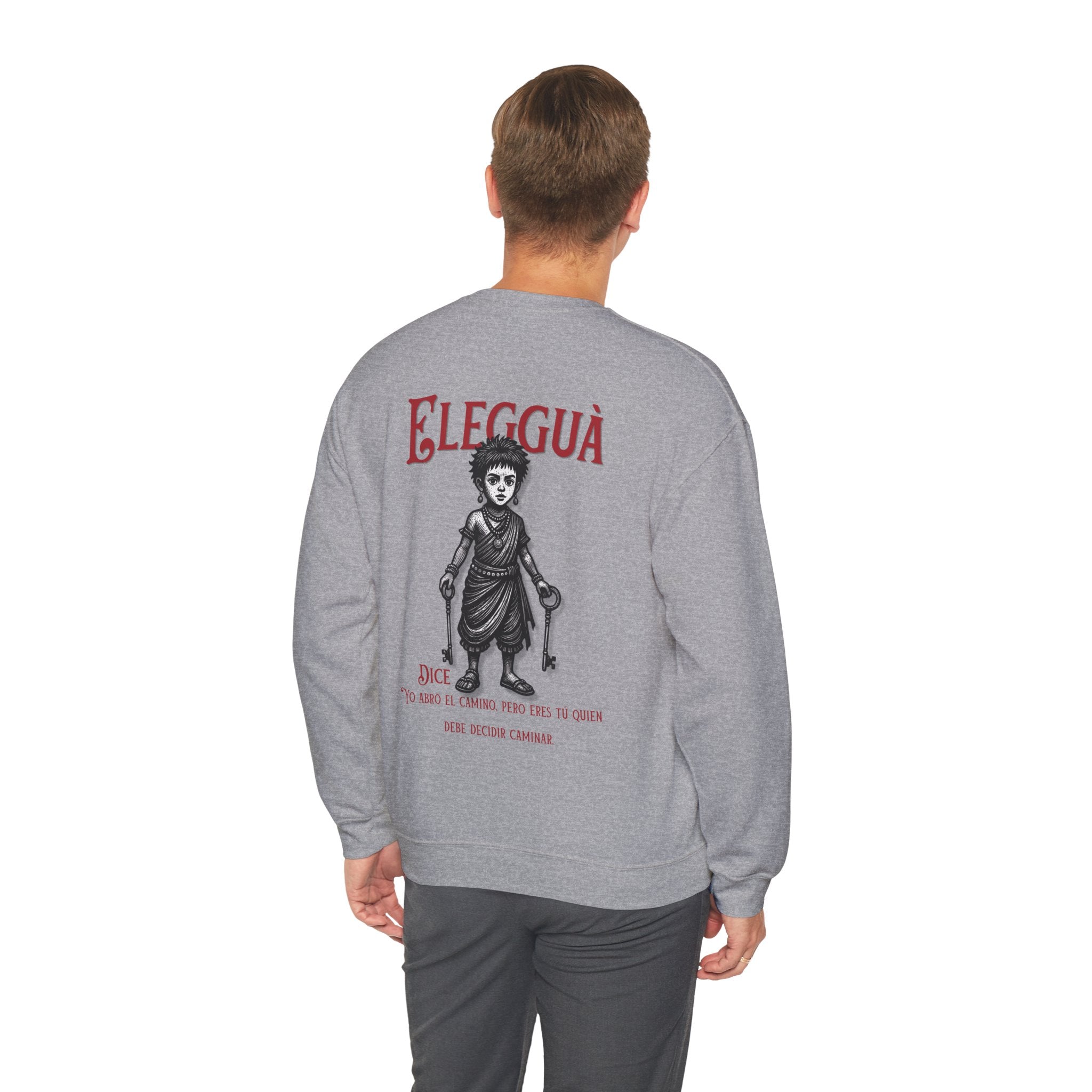 Elegguá Child Sweatshirt – Santería/Orisha Devotional Crewneck