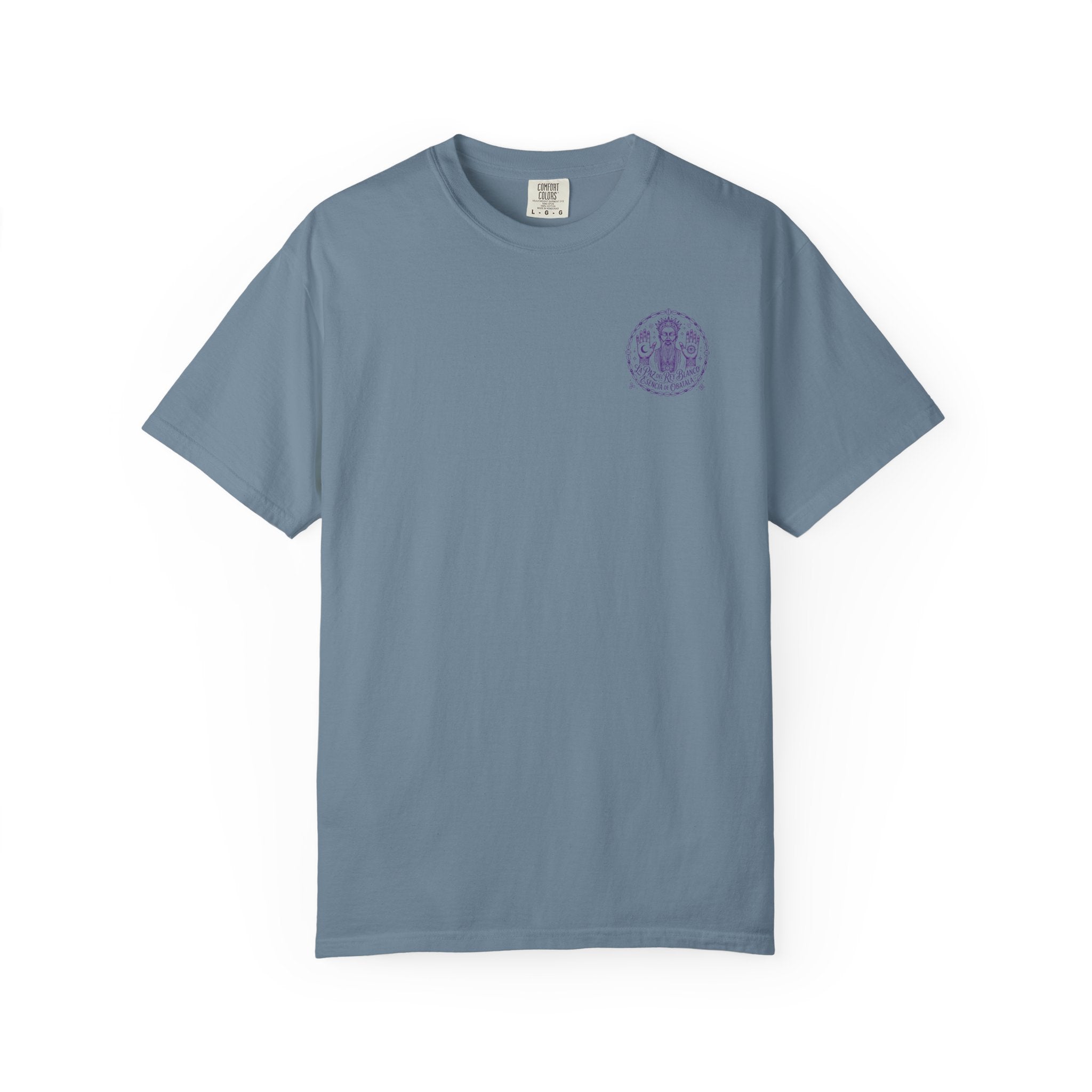Obatalá Spirit T-Shirt — La Paz del Rey Blanco Graphic Tee