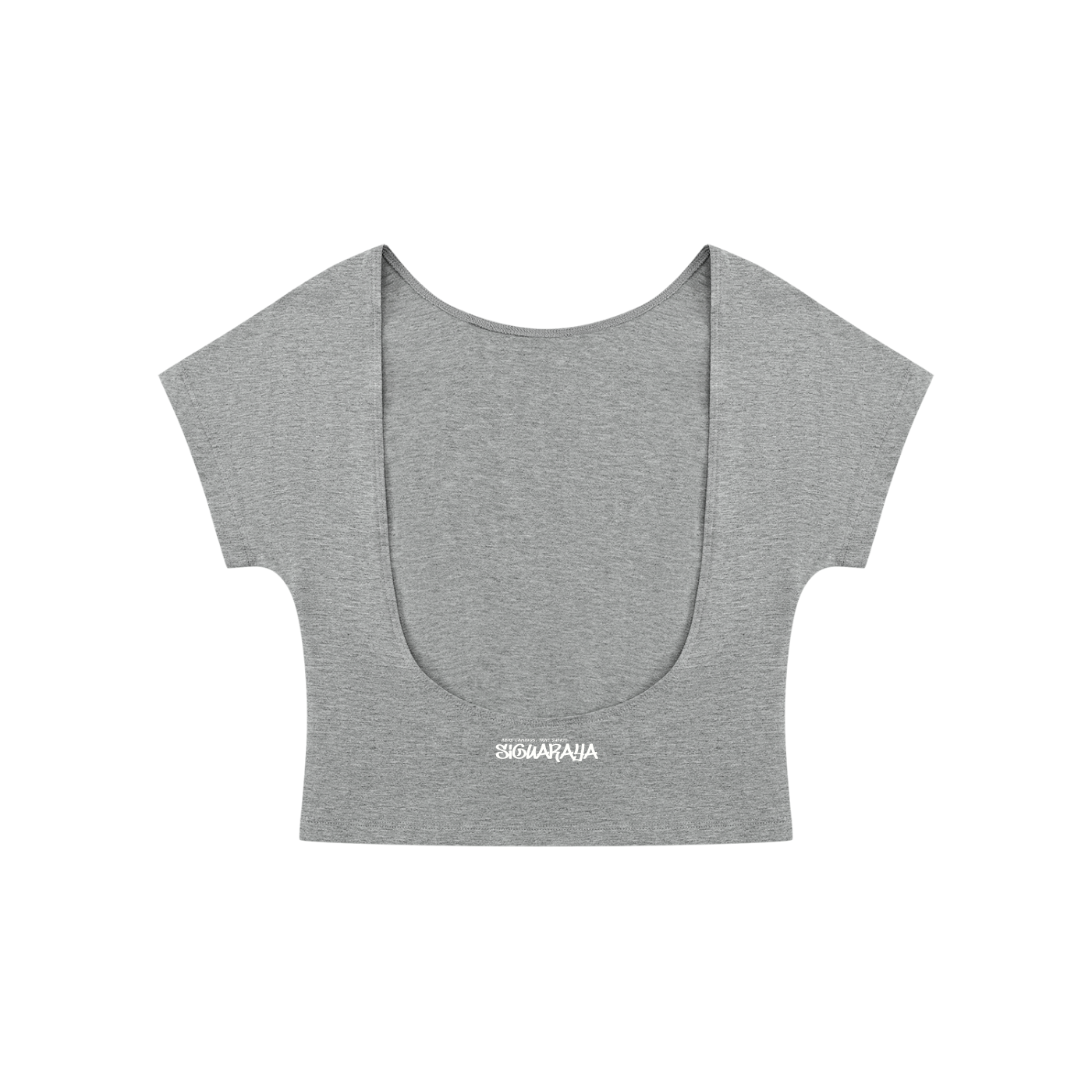 Siguaraya Women's Open-Back T-Shirt, Cut Out Back Tops for Women, Casual Summer Open Back Shirt, Stylish Trendy Backless Tee, Gift for Her